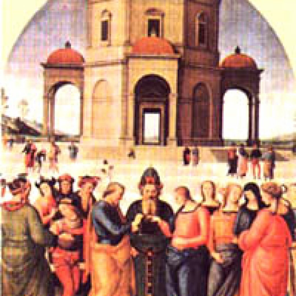 Lo Sposalizio della Vergine - Il Perugino