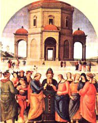 Lo Sposalizio della Vergine - Il Perugino