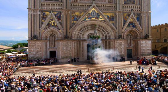 Festa della Palombella, Orvieto