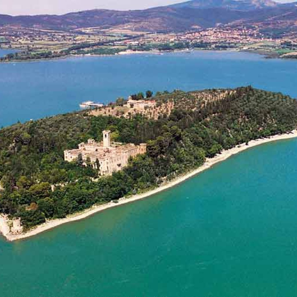 Maggiore Island at Trasimeno Lake